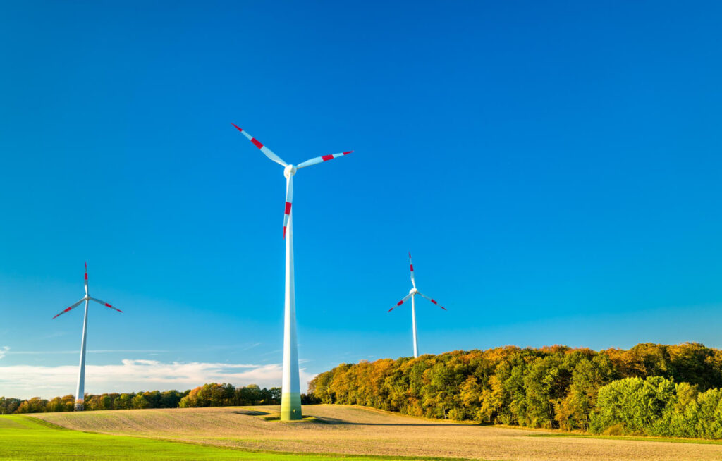 wind turbines in the rhineland palatinate state of germany 1